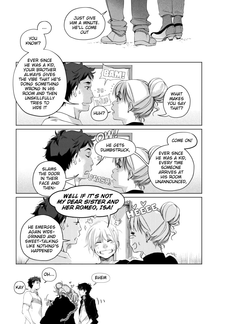 Grey is... Chapter 27 page 3 - Chapter 27: Blood Brothers