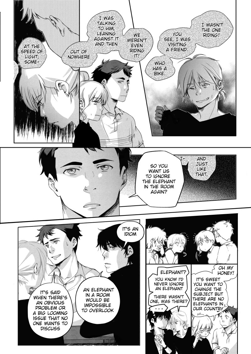 Grey is... Chapter 27 page 6 - Chapter 27: Blood Brothers