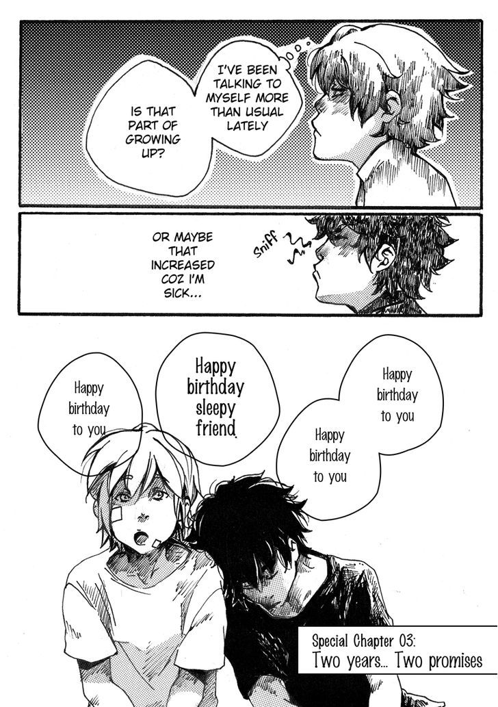 Grey is... Chapter 3 page 1 - Chapter 3 : (Special Chapter) Two Years... Two Promises