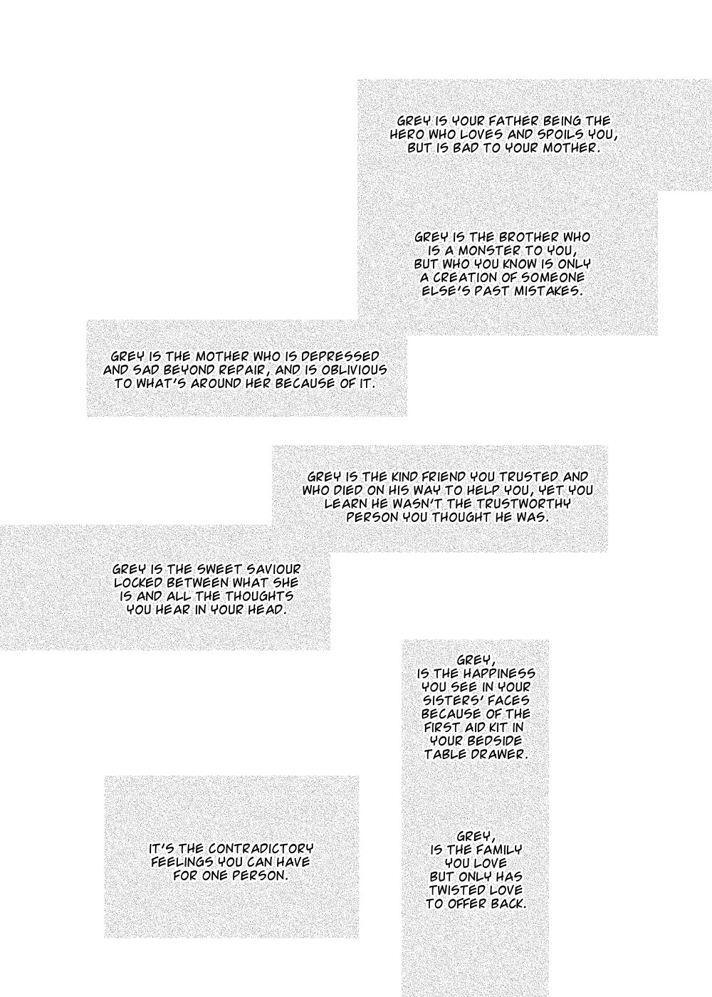Grey is... Chapter 33.5 page 6 - Chapter 33.5: Chapter In between