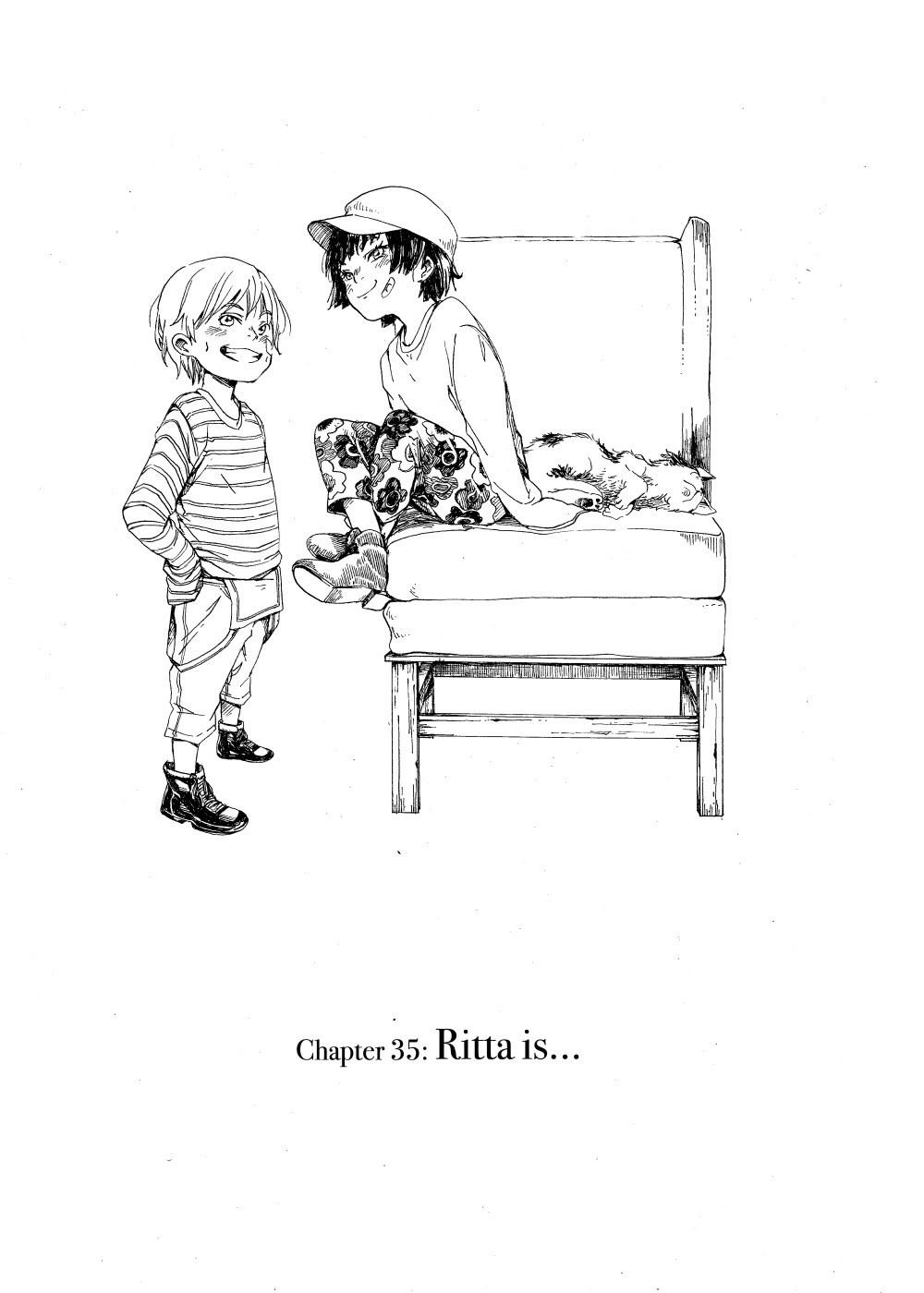 Grey is... Chapter 35 page 1 - Chapter 35: Ritta is...