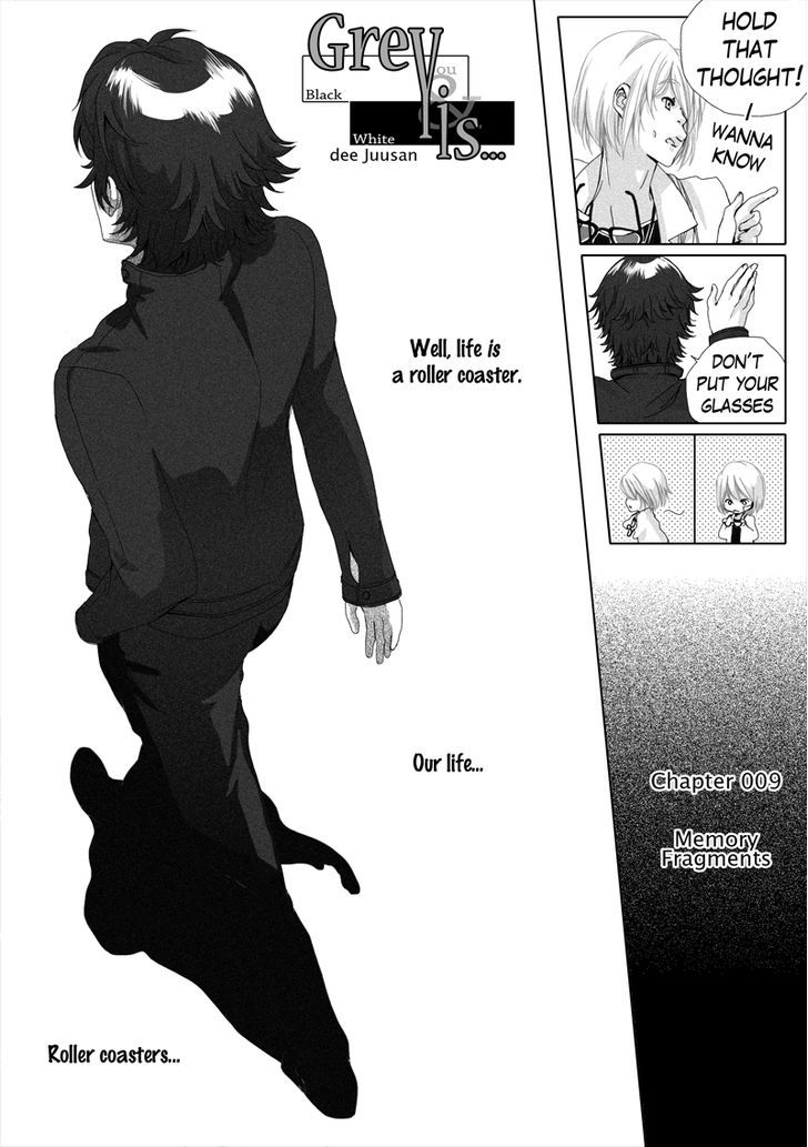 Grey is... Chapter 9 page 3 - Chapter 9 : Memory Fragments