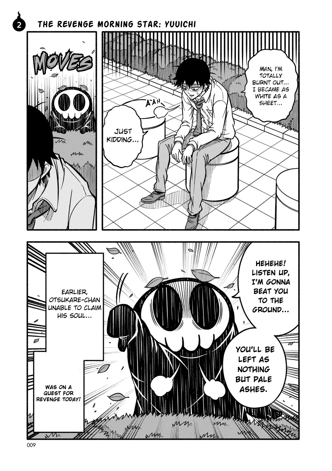 Grim Reaper Apprentice! Otsukare Chan Chapter 2 page 1 - Chapter 2: The Revenge Morning Star: Yuuichi