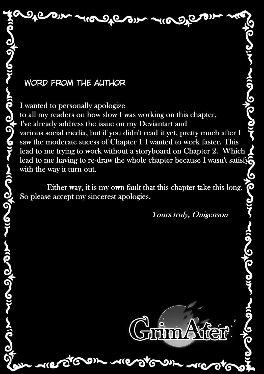 GrimAter Chapter 2 page 2 - Chapter 2: Path to Walpurgia
