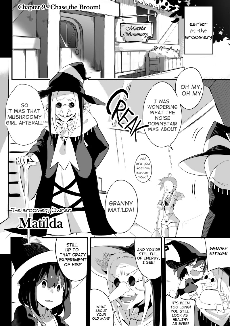 GrimAter Chapter 9 page 1 - Chapter 9: Chase The Broom!