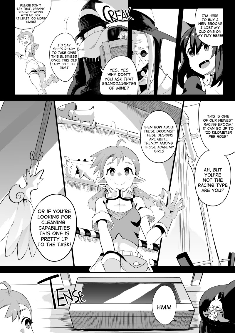 GrimAter Chapter 9 page 2 - Chapter 9: Chase The Broom!