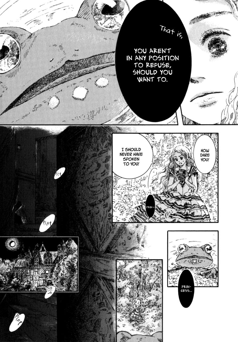 Grimm Douwa Rondo - Rapunzel to 5-nin no Ouji Chapter 1 page 13 - Chapter 1 : The Frog Prince
