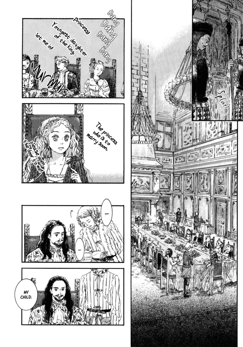 Grimm Douwa Rondo - Rapunzel to 5-nin no Ouji Chapter 1 page 14 - Chapter 1 : The Frog Prince