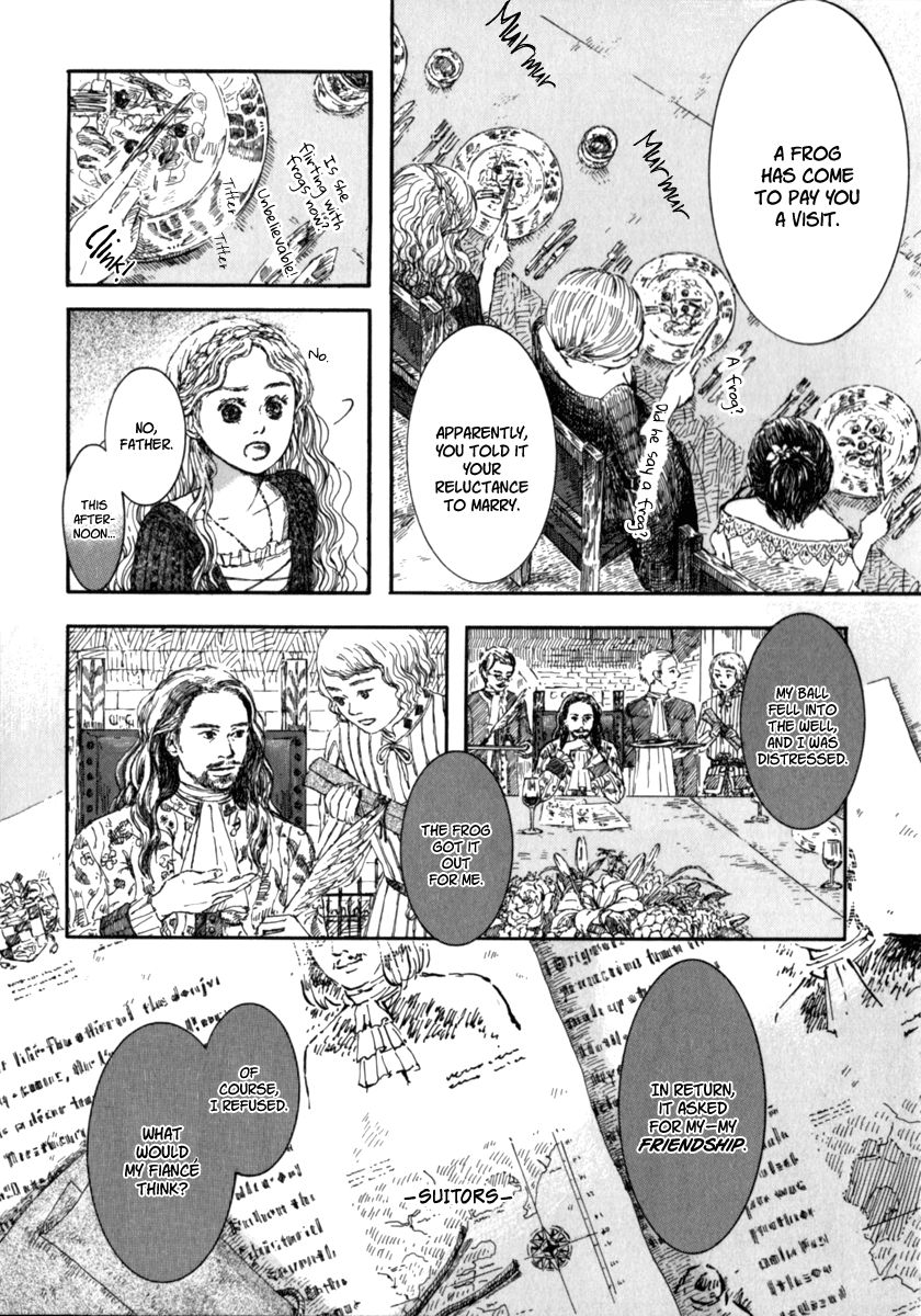 Grimm Douwa Rondo - Rapunzel to 5-nin no Ouji Chapter 1 page 15 - Chapter 1 : The Frog Prince