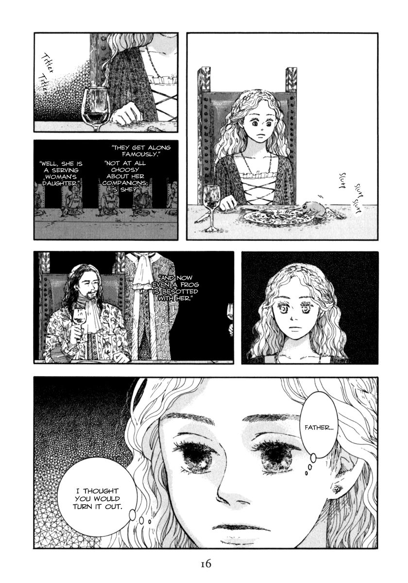 Grimm Douwa Rondo - Rapunzel to 5-nin no Ouji Chapter 1 page 18 - Chapter 1 : The Frog Prince