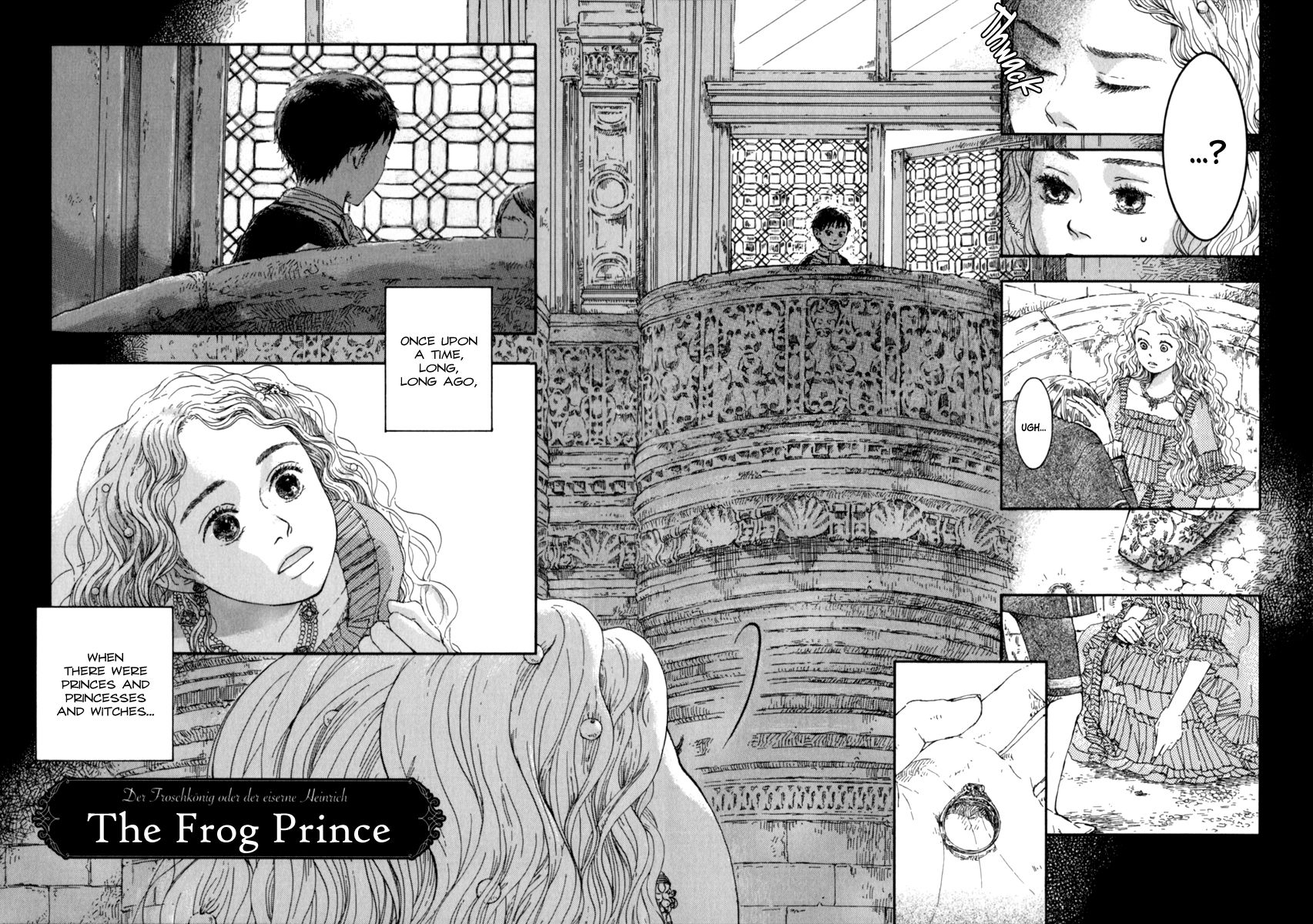 Grimm Douwa Rondo - Rapunzel to 5-nin no Ouji Chapter 1 page 7 - Chapter 1 : The Frog Prince