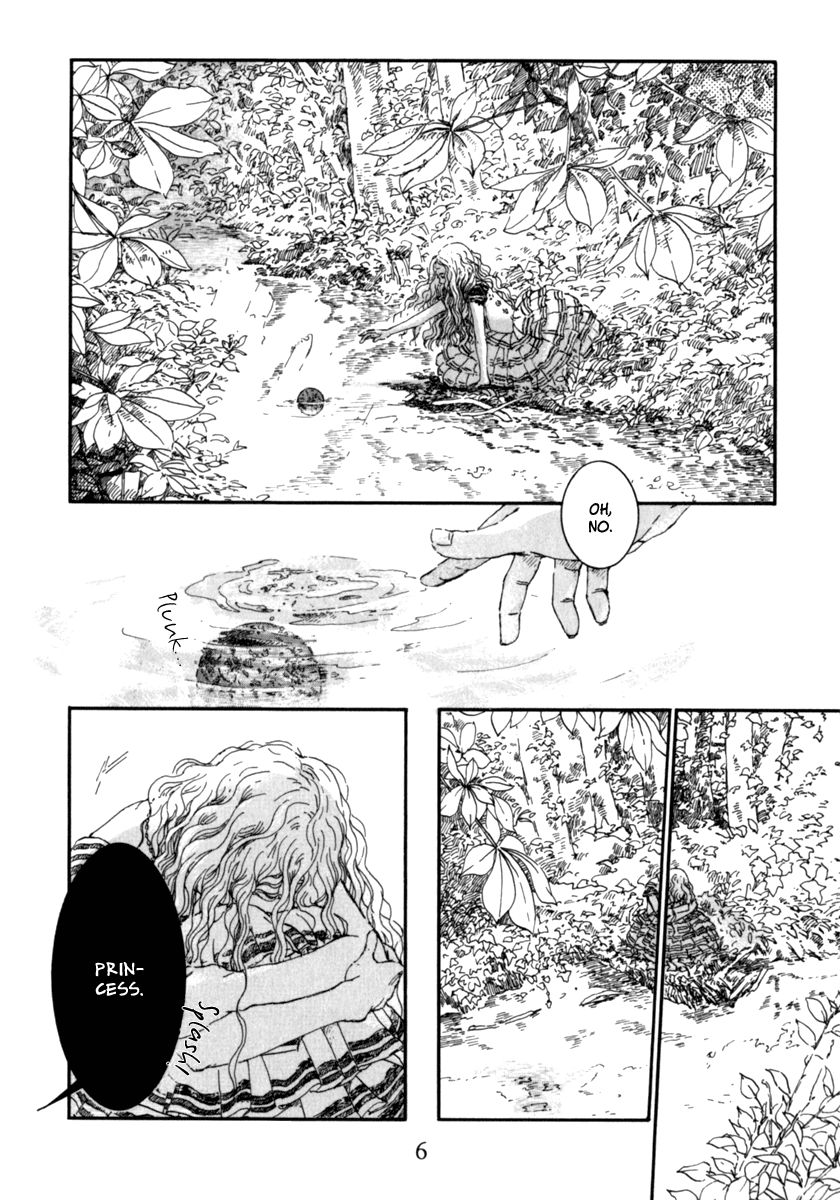 Grimm Douwa Rondo - Rapunzel to 5-nin no Ouji Chapter 1 page 8 - Chapter 1 : The Frog Prince