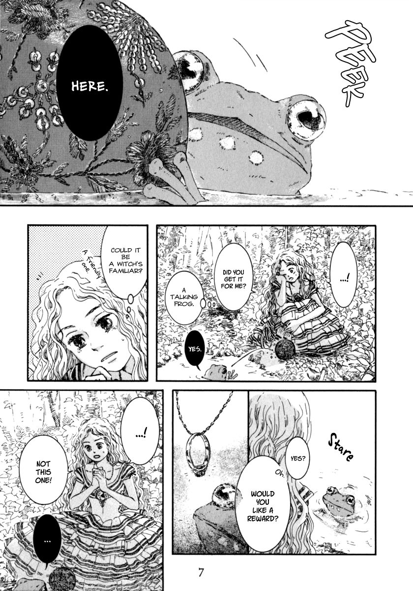 Grimm Douwa Rondo - Rapunzel to 5-nin no Ouji Chapter 1 page 9 - Chapter 1 : The Frog Prince