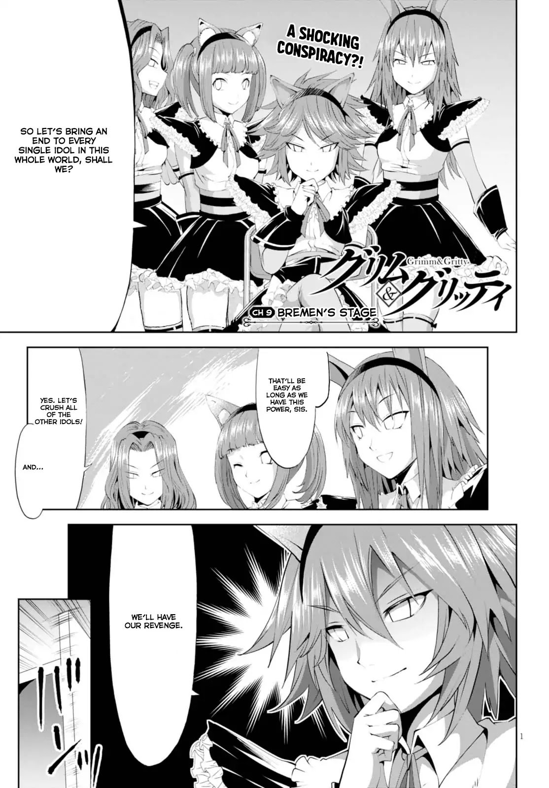Grimm & Gritty Chapter 9 page 2 - Chapter 9: Bremen's Stage