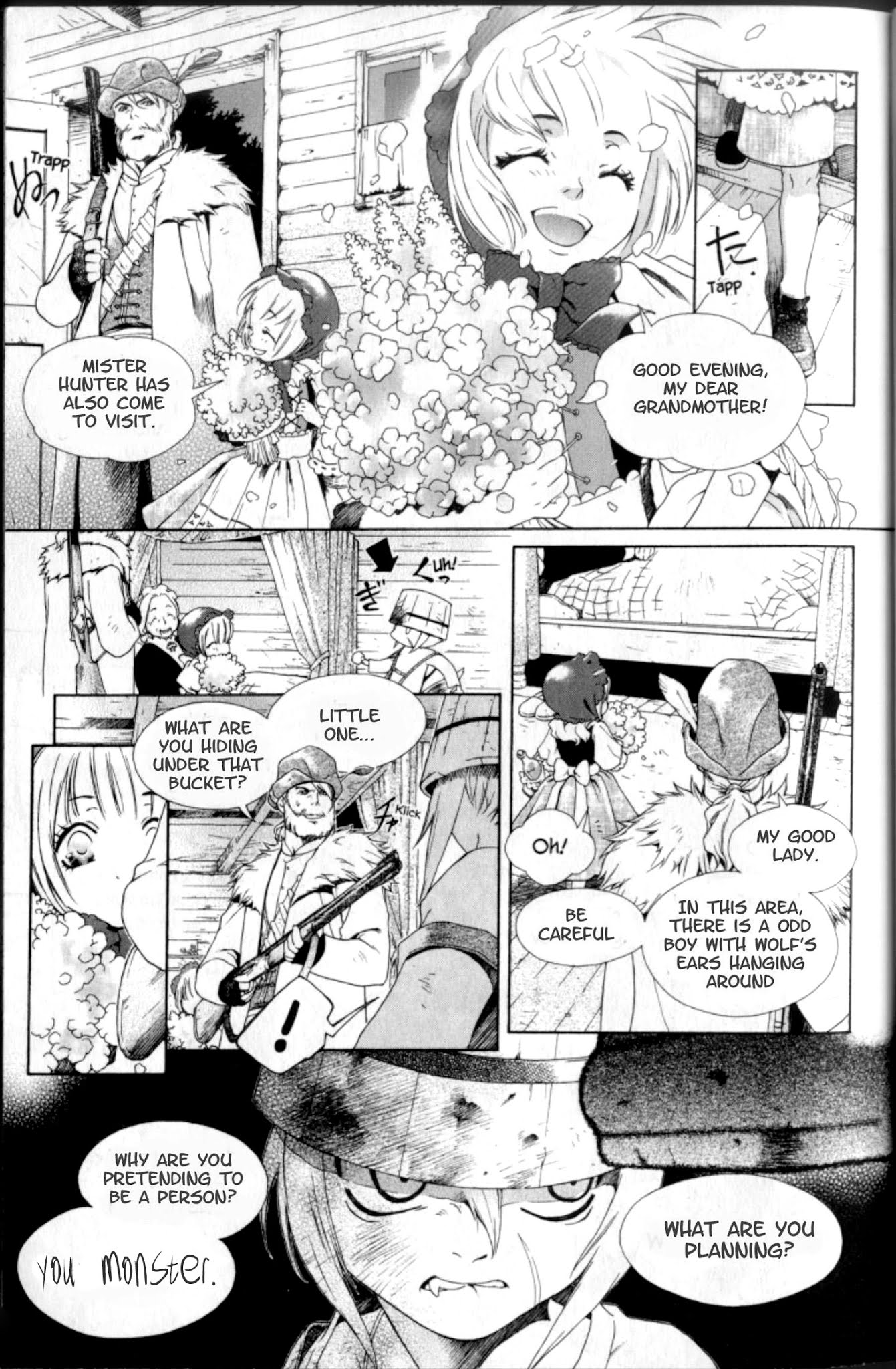 Grimms Manga Chapter 1.1 page 13 - Vol.1 Chapter 1: Little Red Riding Hood (Rotkappchen)