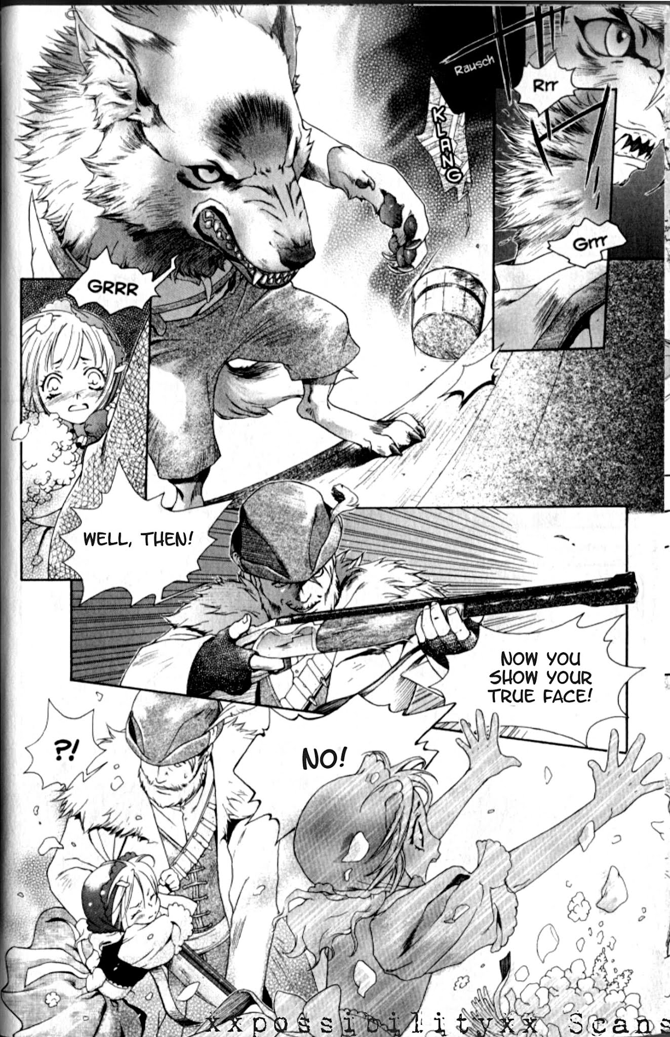 Grimms Manga Chapter 1.1 page 14 - Vol.1 Chapter 1: Little Red Riding Hood (Rotkappchen)