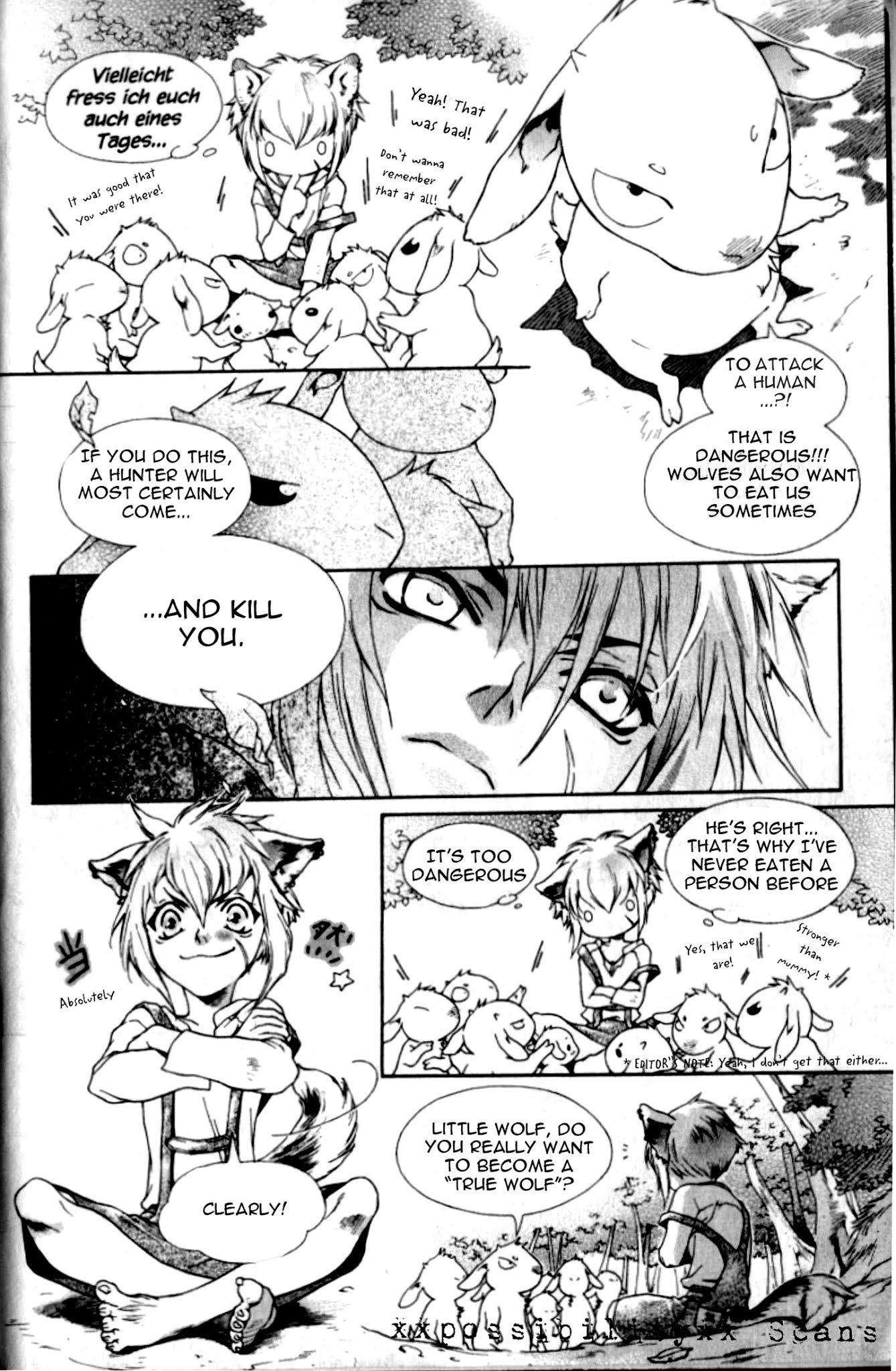 Grimms Manga Chapter 1.1 page 6 - Vol.1 Chapter 1: Little Red Riding Hood (Rotkappchen)