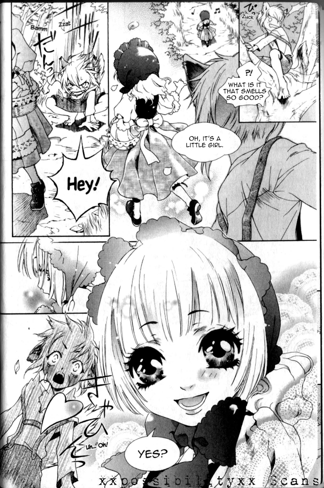 Grimms Manga Chapter 1.1 page 8 - Vol.1 Chapter 1: Little Red Riding Hood (Rotkappchen)