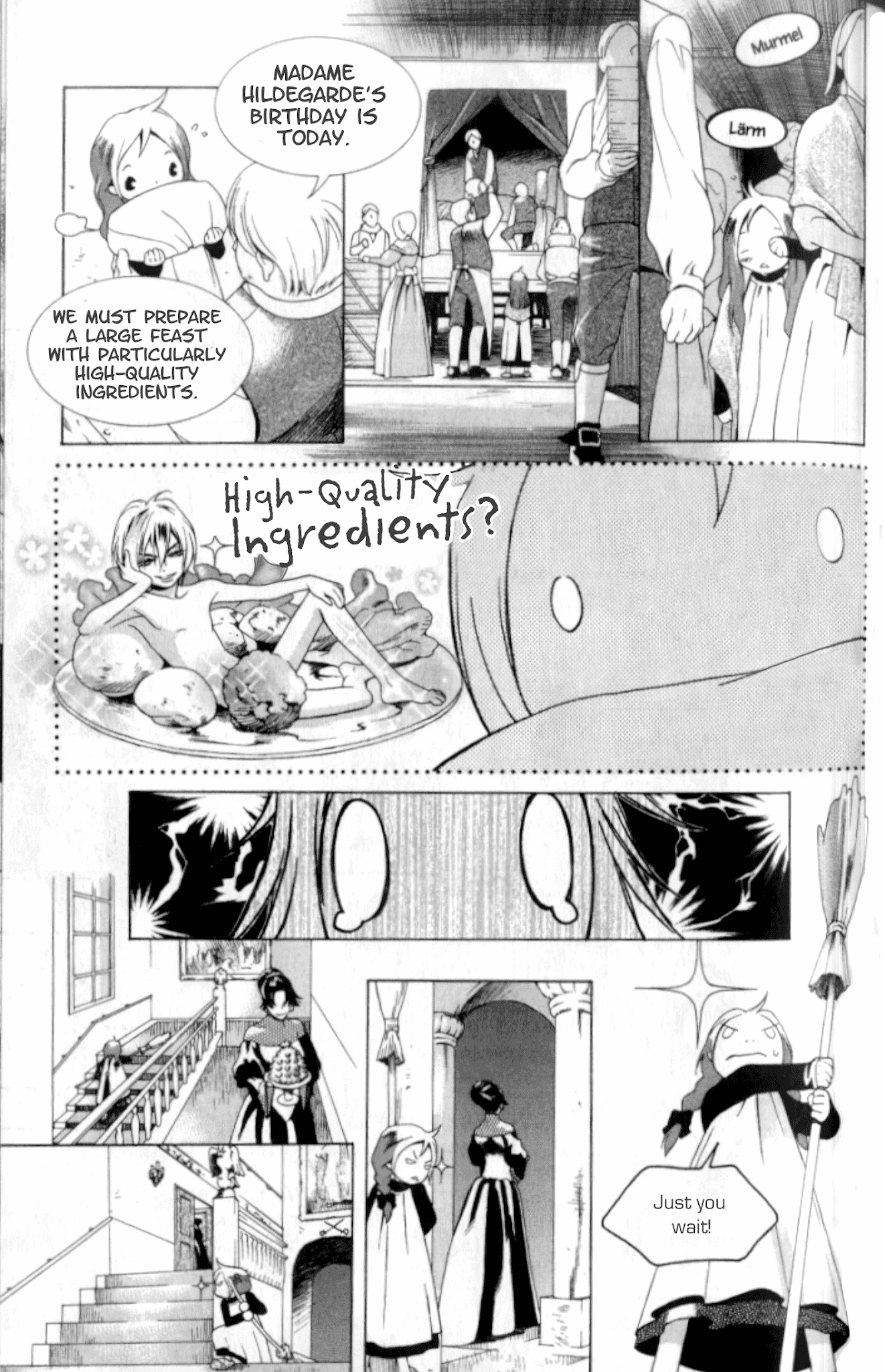 Grimms Manga Chapter 1.2 page 3 - Vol.1 Chapter 2: Rapunzel