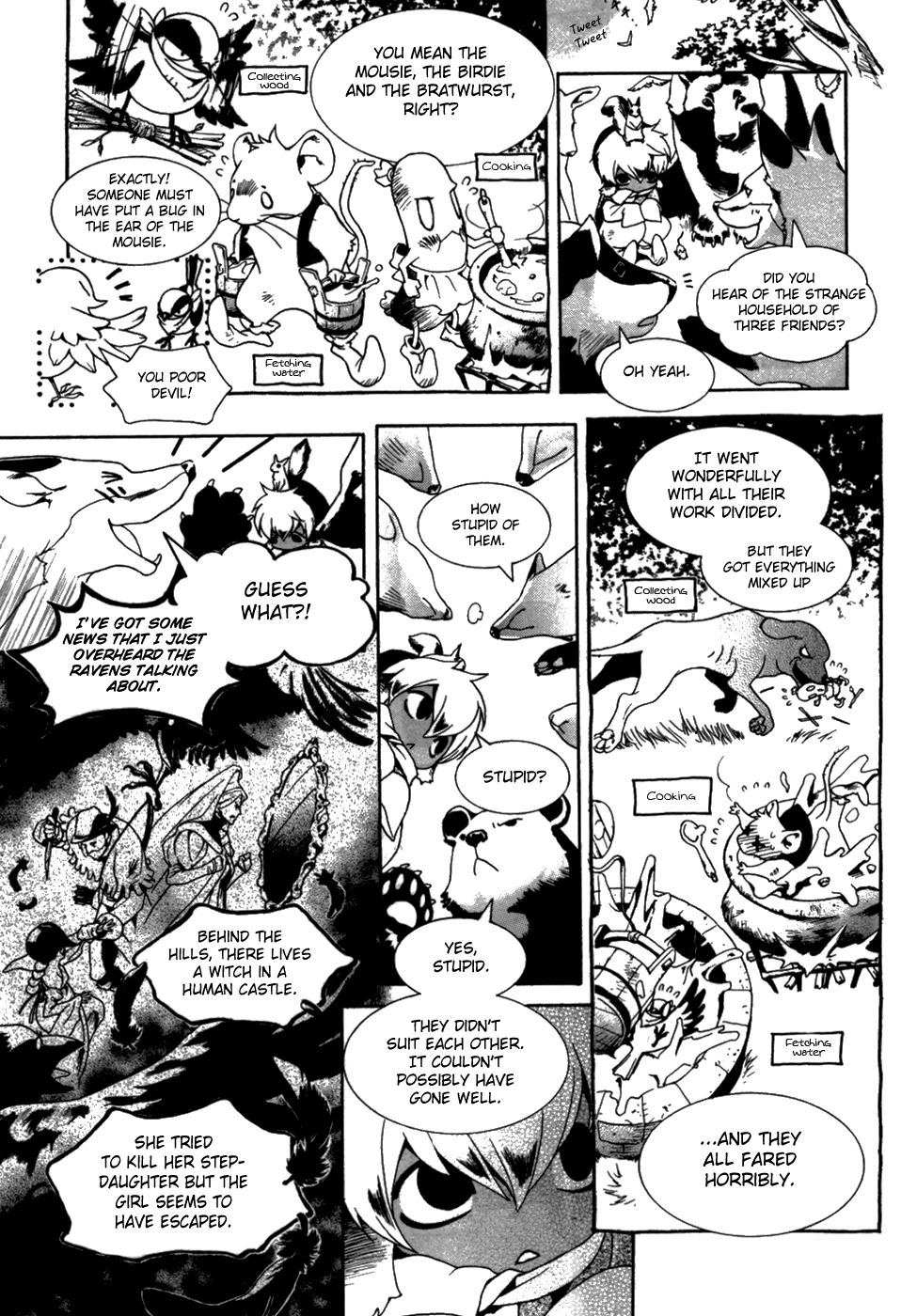 Grimms Manga Chapter 2.1 page 12 - Vol.2 Chapter 1: Snow White