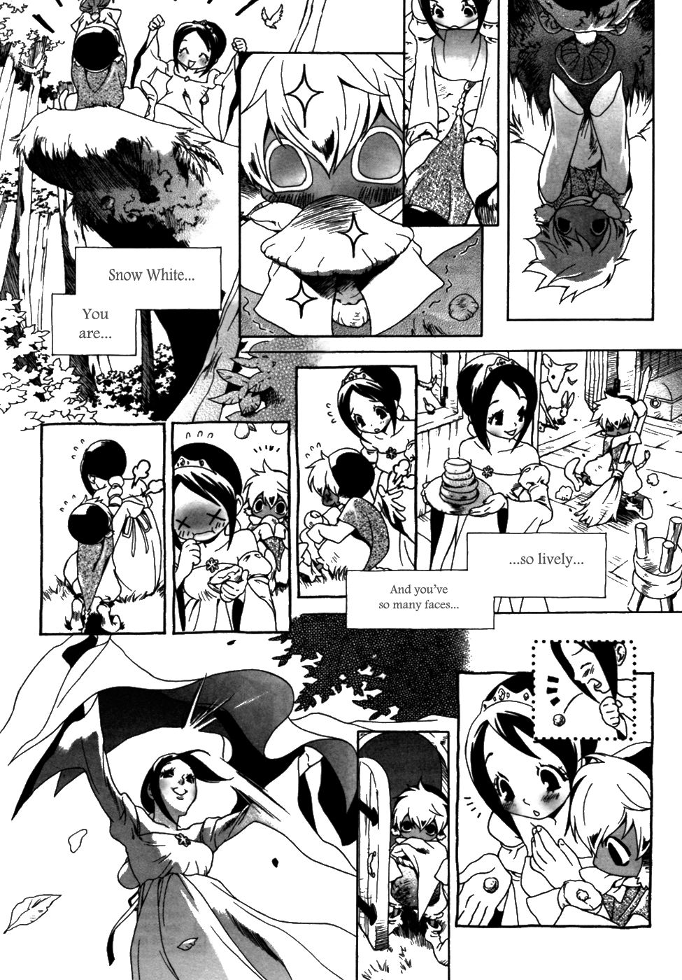 Grimms Manga Chapter 2.1 page 17 - Vol.2 Chapter 1: Snow White