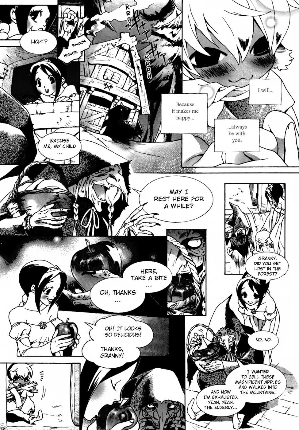 Grimms Manga Chapter 2.1 page 19 - Vol.2 Chapter 1: Snow White