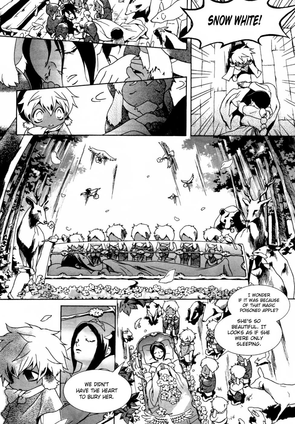 Grimms Manga Chapter 2.1 page 21 - Vol.2 Chapter 1: Snow White