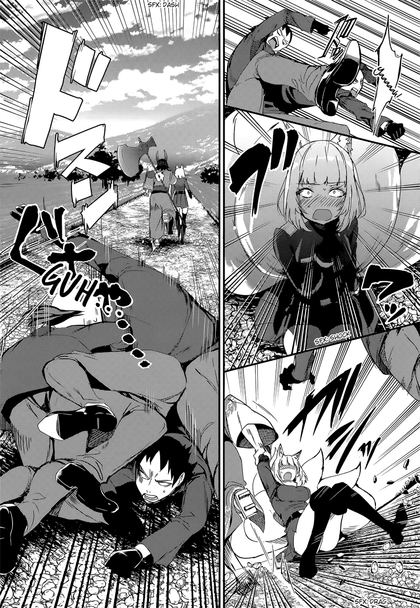 Grimoire x Reverse - Tensei Kishin Roumantan Chapter 1 page 13 - Chapter 1: Urupeya Highlands 1 "That ghast is a wanted man"