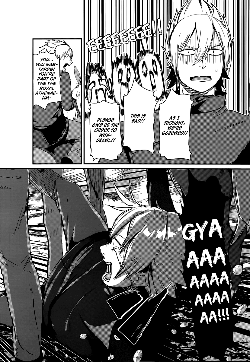 Grimoire x Reverse - Tensei Kishin Roumantan Chapter 1 page 21 - Chapter 1: Urupeya Highlands 1 "That ghast is a wanted man"