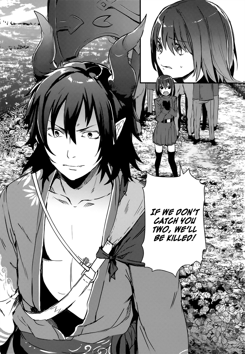 Grimoire x Reverse - Tensei Kishin Roumantan Chapter 1 page 26 - Chapter 1: Urupeya Highlands 1 "That ghast is a wanted man"