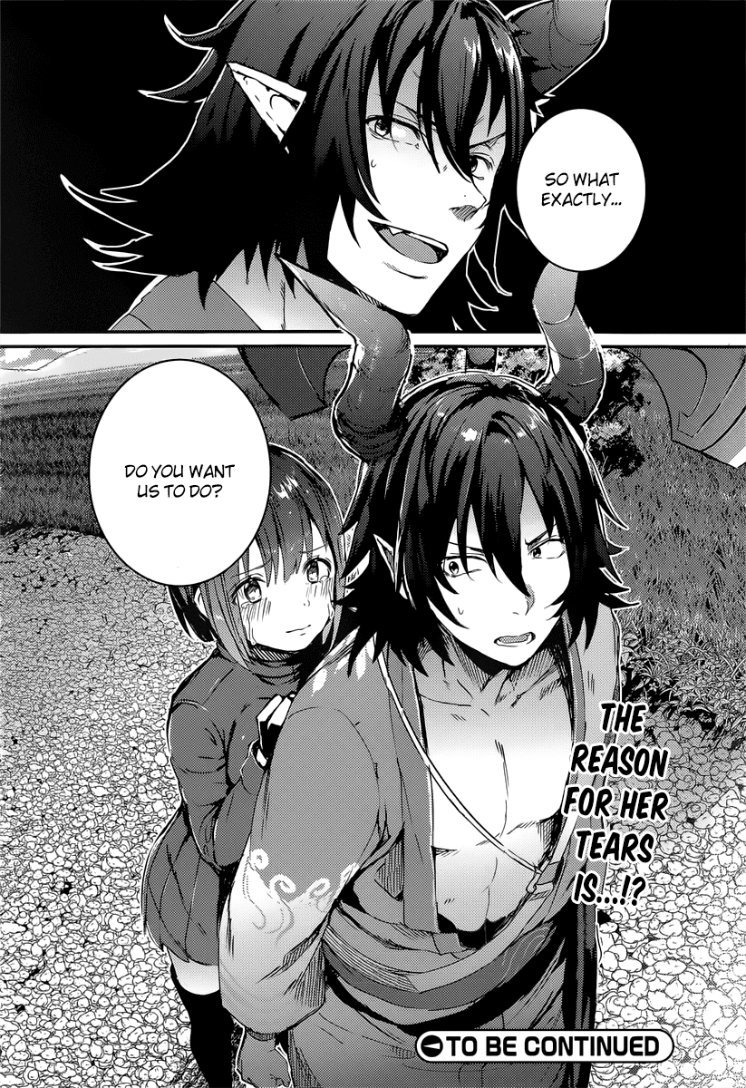 Grimoire x Reverse - Tensei Kishin Roumantan Chapter 1 page 29 - Chapter 1: Urupeya Highlands 1 "That ghast is a wanted man"