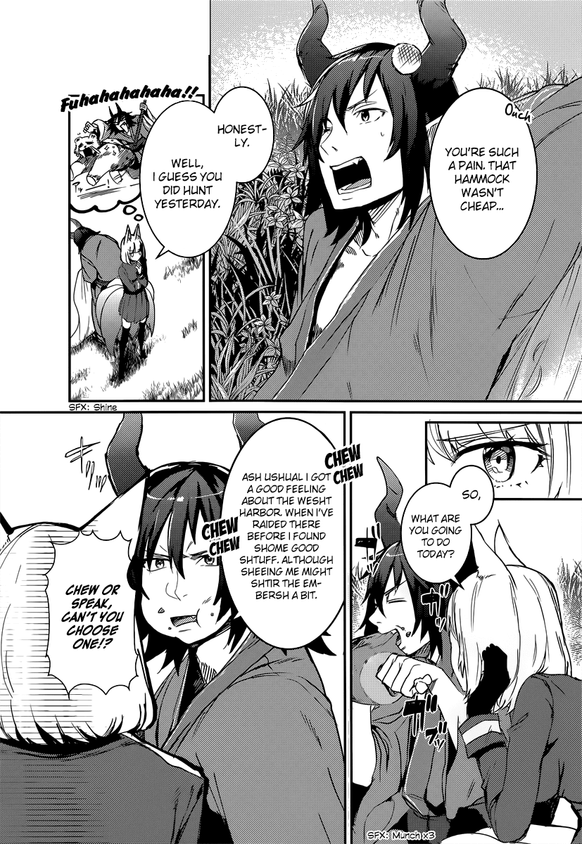 Grimoire x Reverse - Tensei Kishin Roumantan Chapter 1 page 9 - Chapter 1: Urupeya Highlands 1 "That ghast is a wanted man"