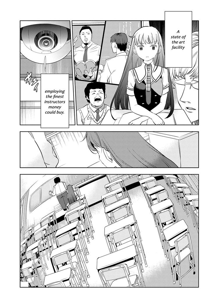 Grisaia no Kajitsu - L'oiseau bleu Chapter 1 page 7 - Chapter 1 : The Bird in the Cage