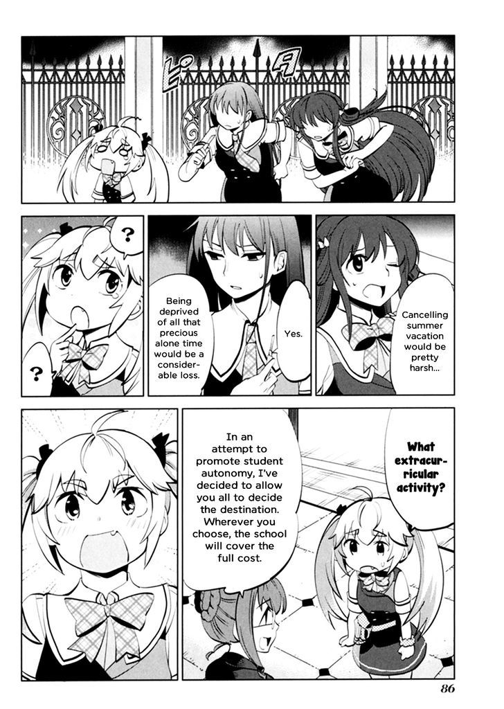 Grisaia no Kajitsu - L'oiseau bleu Chapter 3 page 13 - Chapter 3 : Some Kind of Blonde-Haired Nuisance