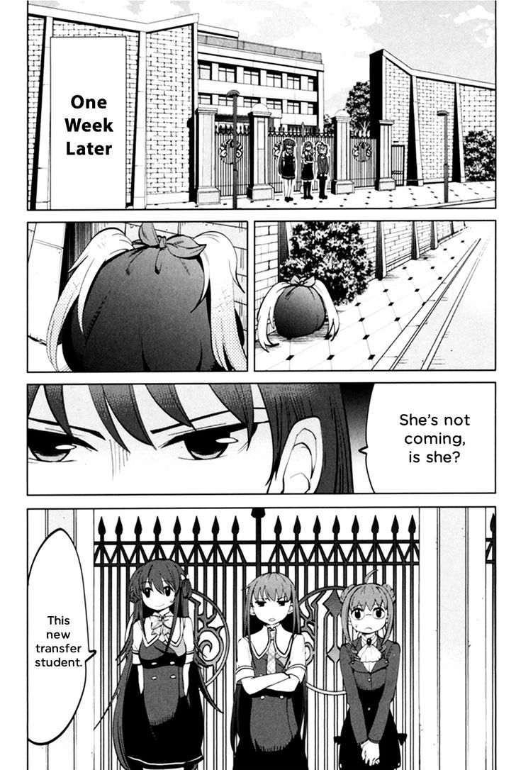 Grisaia no Kajitsu - L'oiseau bleu Chapter 3 page 3 - Chapter 3 : Some Kind of Blonde-Haired Nuisance