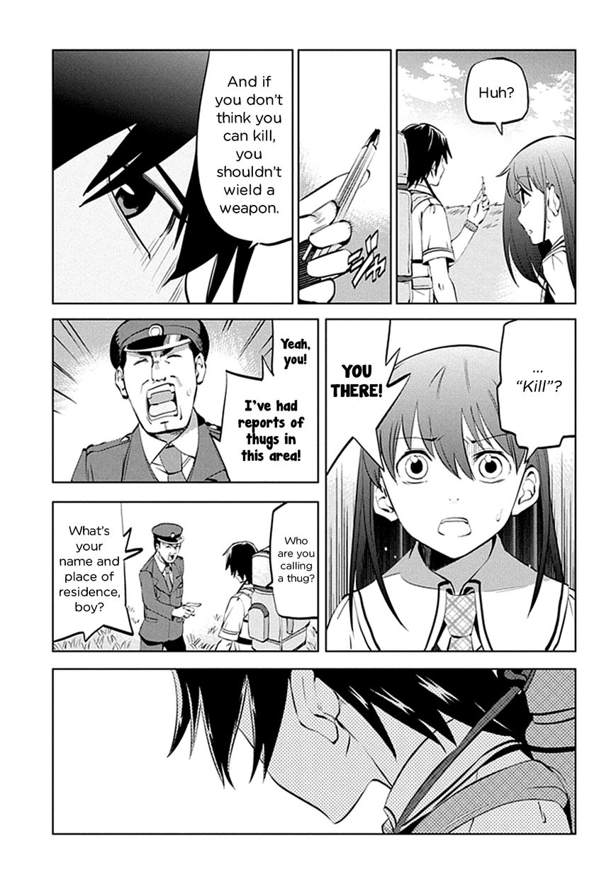 Grisaia no Kajitsu - L'oiseau bleu Chapter 7 page 25 - Chapter 7 : The Final Transfer Student