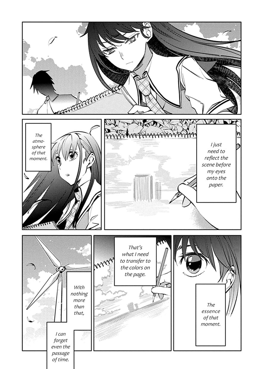 Grisaia no Kajitsu - L'oiseau bleu Chapter 9 page 13 - Chapter 9 : Gakuen Heaven