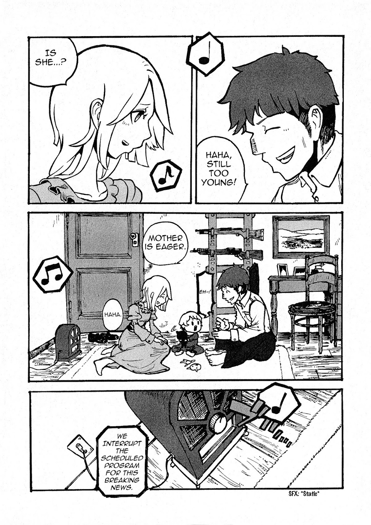 Groundless - Sekigan no Sogekihei Chapter 1.1 page 10 - Chapter 1.1 : One-eyed Sniper (Part 1) [V.1.2]