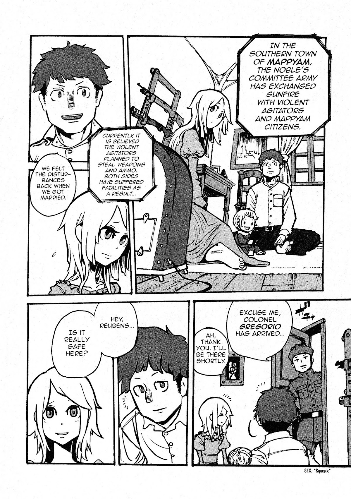 Groundless - Sekigan no Sogekihei Chapter 1.1 page 11 - Chapter 1.1 : One-eyed Sniper (Part 1) [V.1.2]