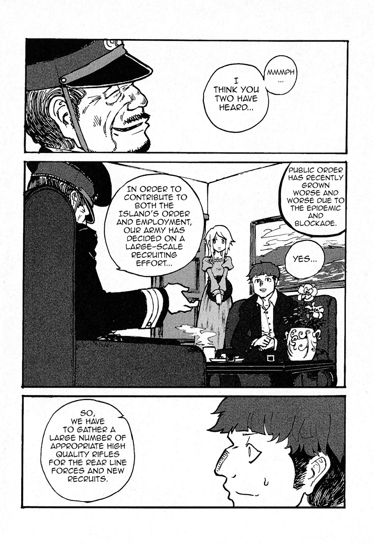 Groundless - Sekigan no Sogekihei Chapter 1.1 page 15 - Chapter 1.1 : One-eyed Sniper (Part 1) [V.1.2]