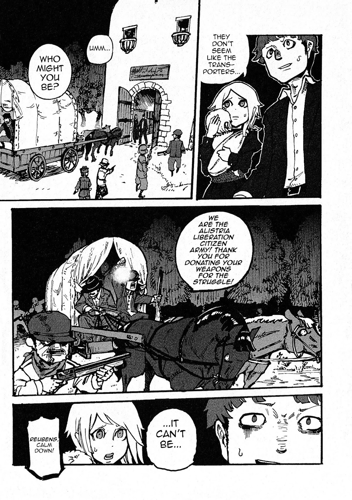 Groundless - Sekigan no Sogekihei Chapter 1.1 page 22 - Chapter 1.1 : One-eyed Sniper (Part 1) [V.1.2]