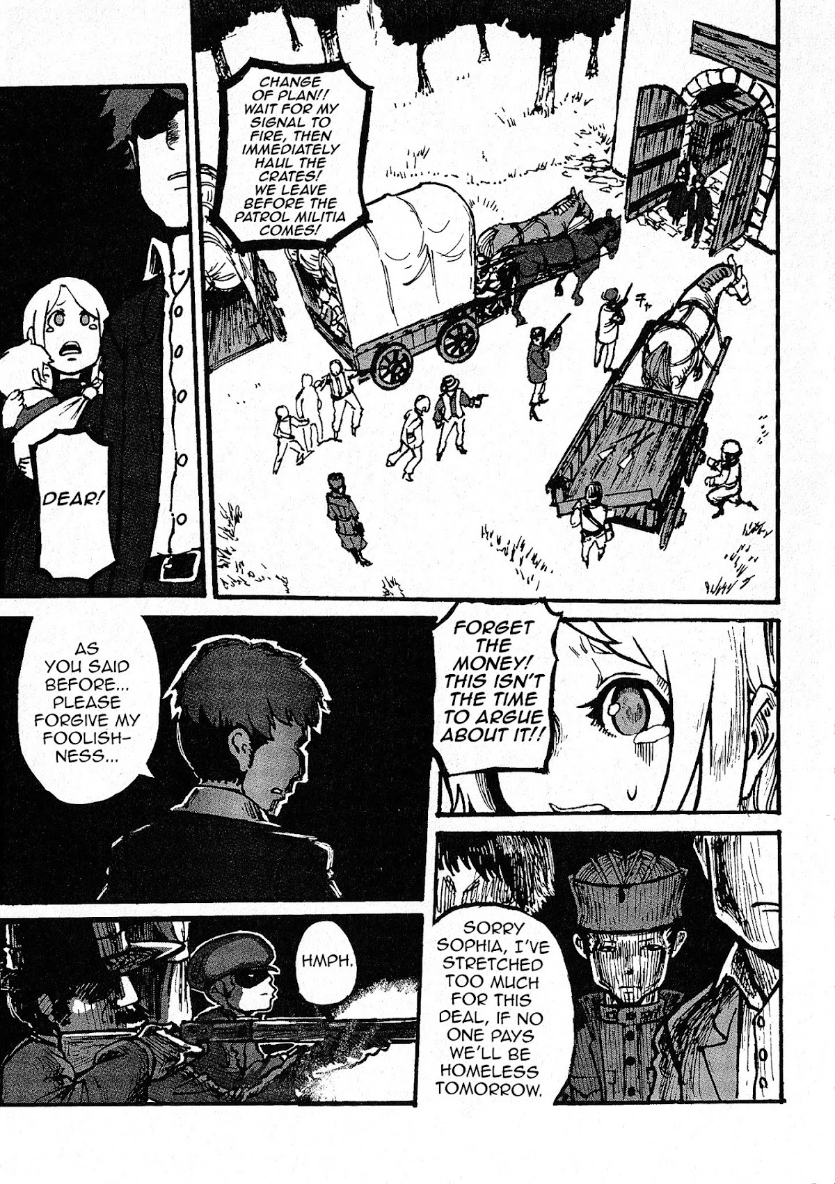 Groundless - Sekigan no Sogekihei Chapter 1.1 page 24 - Chapter 1.1 : One-eyed Sniper (Part 1) [V.1.2]