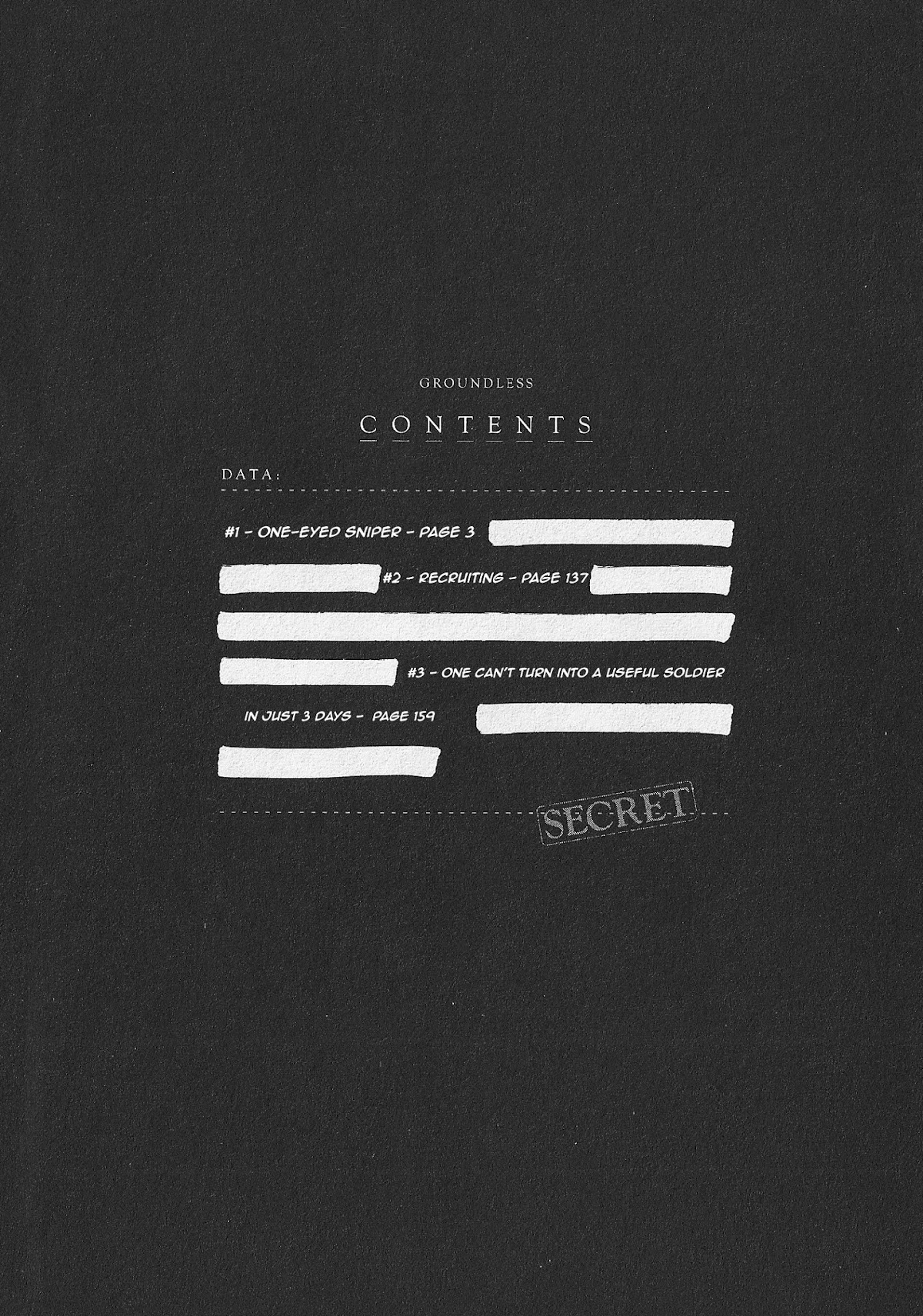Groundless - Sekigan no Sogekihei Chapter 1.1 page 4 - Chapter 1.1 : One-eyed Sniper (Part 1) [V.1.2]
