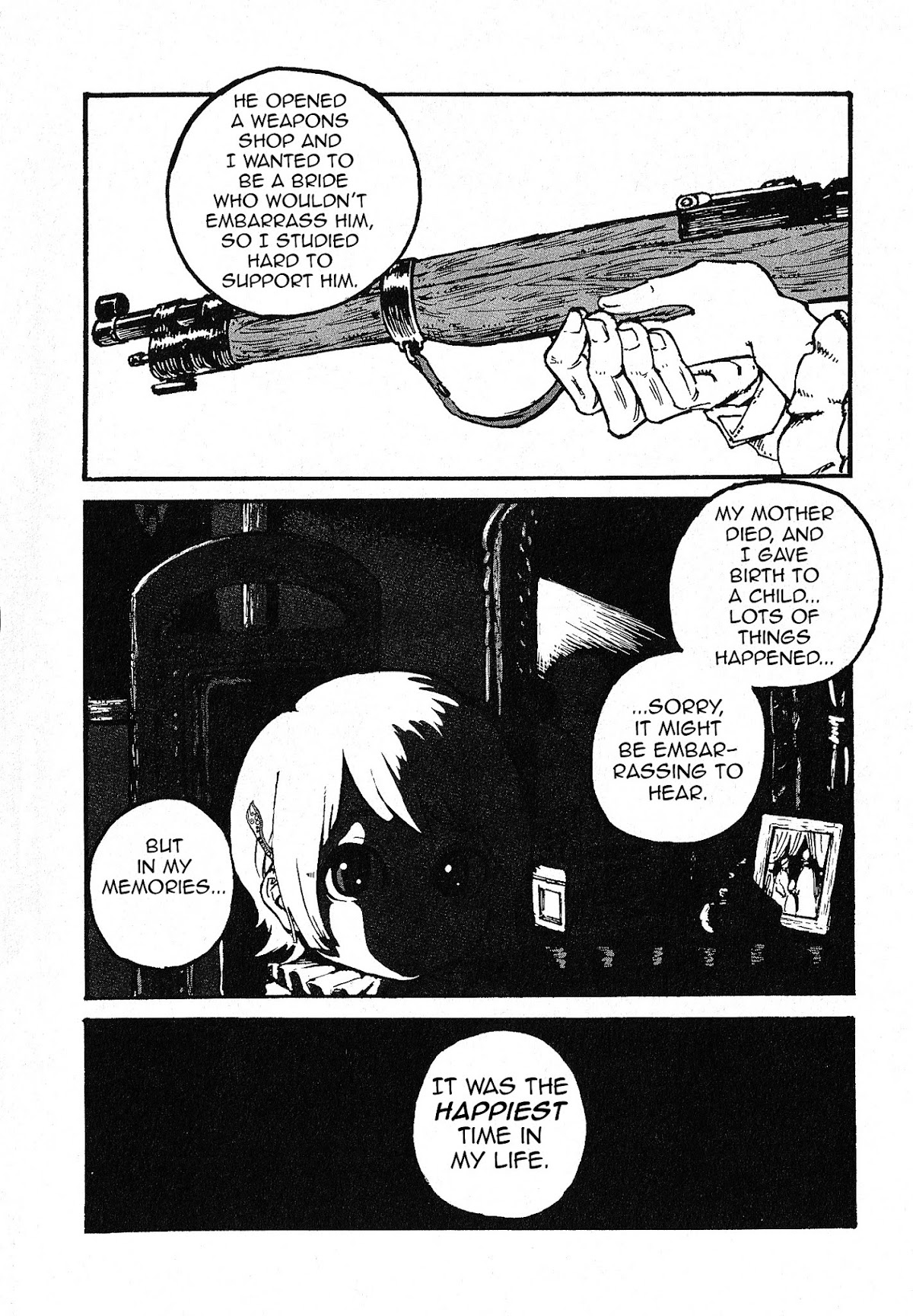 Groundless - Sekigan no Sogekihei Chapter 1.1 page 6 - Chapter 1.1 : One-eyed Sniper (Part 1) [V.1.2]