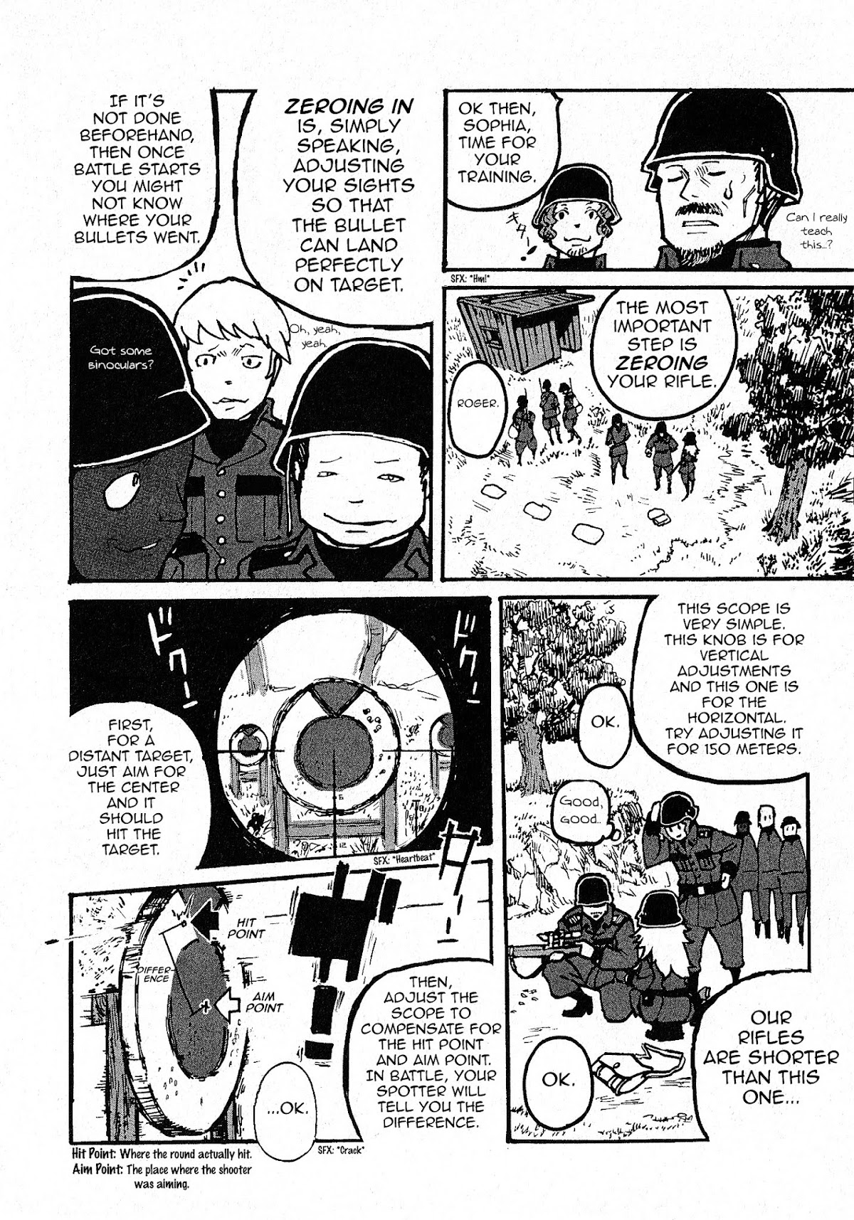 Groundless - Sekigan no Sogekihei Chapter 1.2 page 11 - Chapter 1.2 : One-eyed Sniper (Part 2)