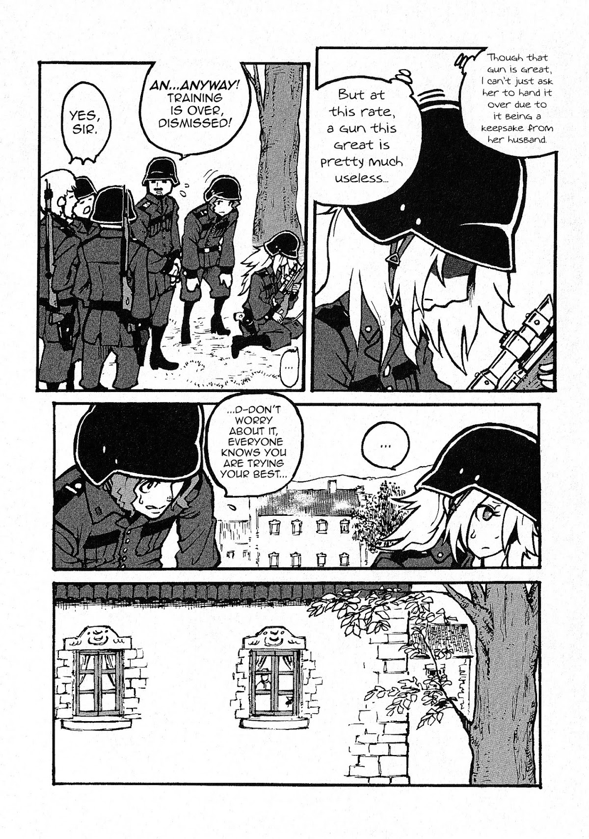 Groundless - Sekigan no Sogekihei Chapter 1.2 page 15 - Chapter 1.2 : One-eyed Sniper (Part 2)