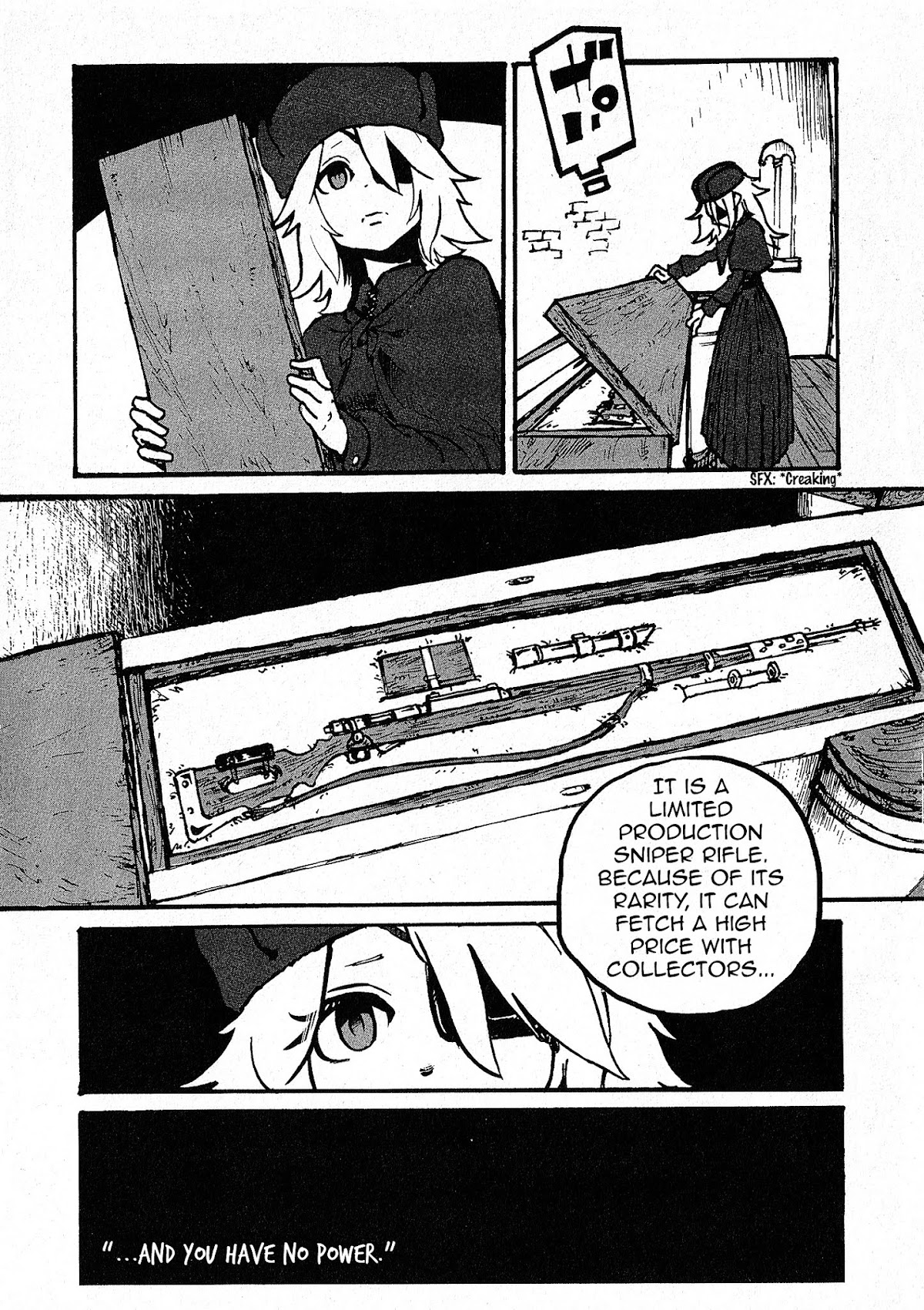 Groundless - Sekigan no Sogekihei Chapter 1.2 page 2 - Chapter 1.2 : One-eyed Sniper (Part 2)