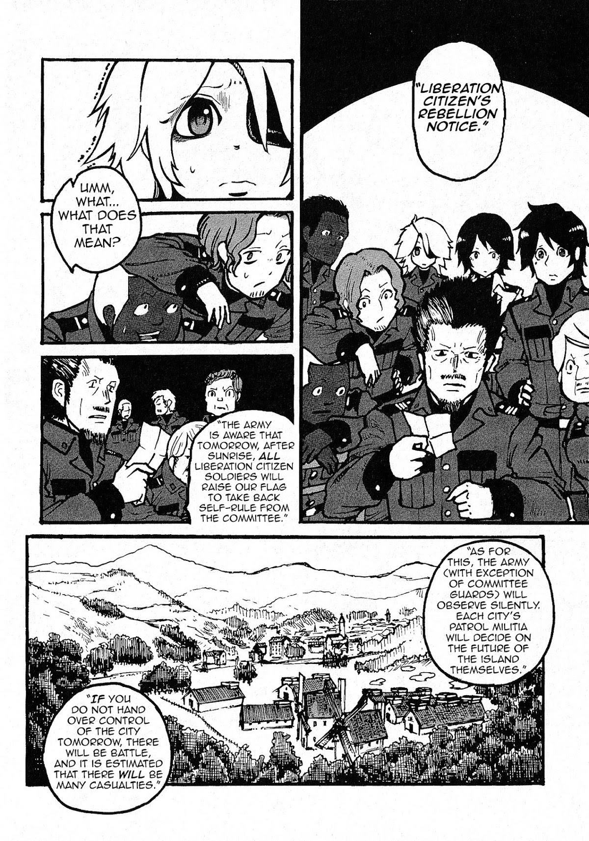 Groundless - Sekigan no Sogekihei Chapter 1.2 page 21 - Chapter 1.2 : One-eyed Sniper (Part 2)