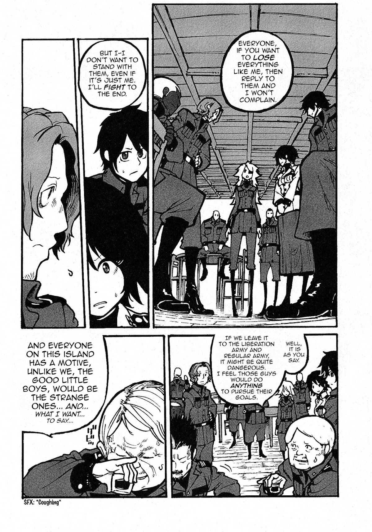 Groundless - Sekigan no Sogekihei Chapter 1.2 page 25 - Chapter 1.2 : One-eyed Sniper (Part 2)