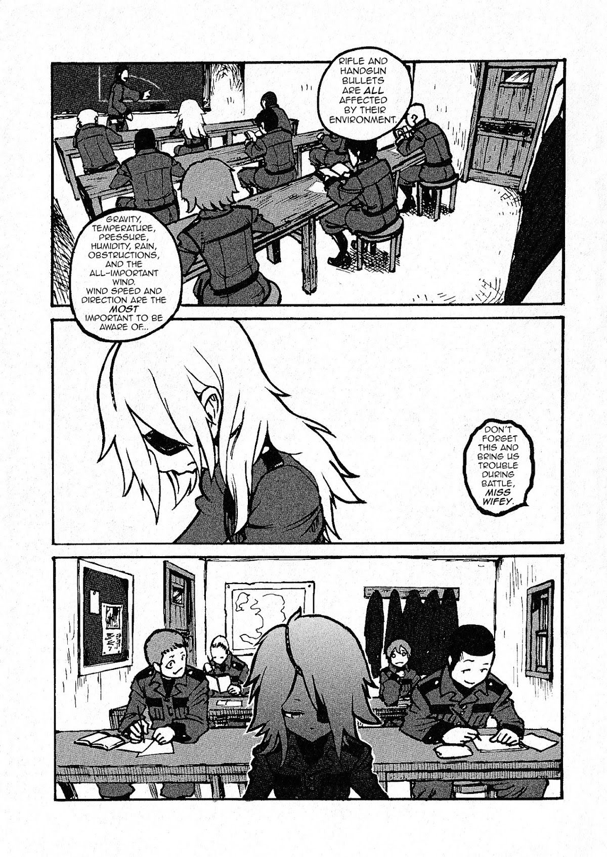 Groundless - Sekigan no Sogekihei Chapter 1.2 page 8 - Chapter 1.2 : One-eyed Sniper (Part 2)